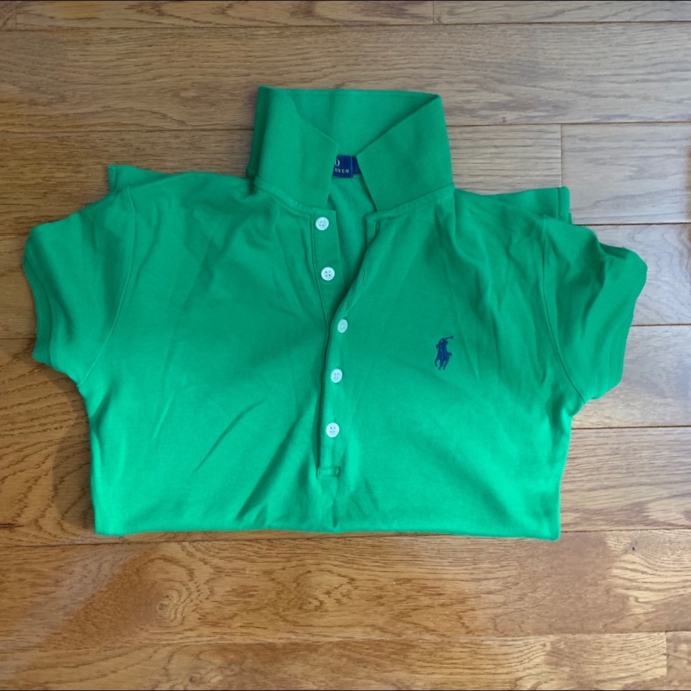 Green polo by Ralph Lauren